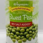 Wegmans Sweet Peas No Salt 425g.