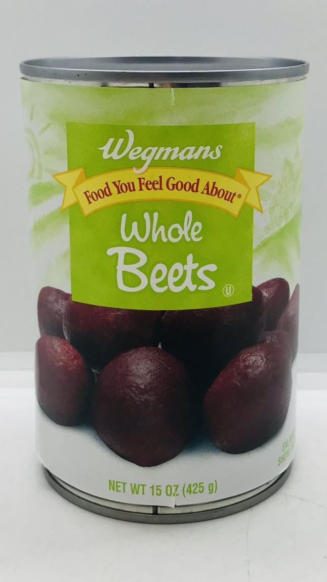 Wegmans Whole Beets 425g.