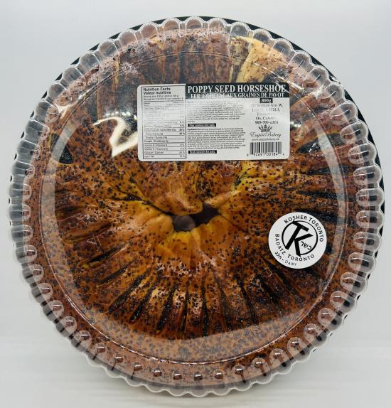 Poppy Seed Horseshoe 800g.