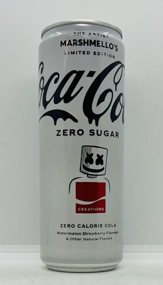 Coca-cola Marshmallow's Zero Sugar 355mL.