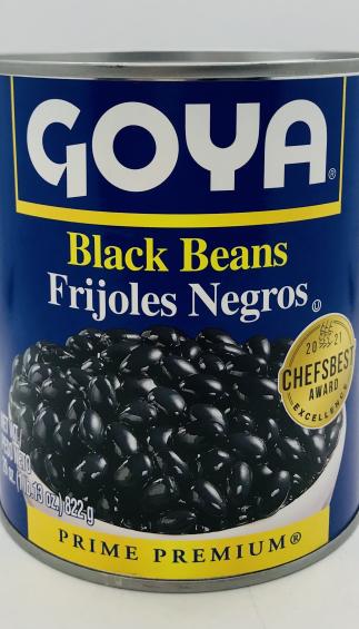 Goya Black Beans 822g.