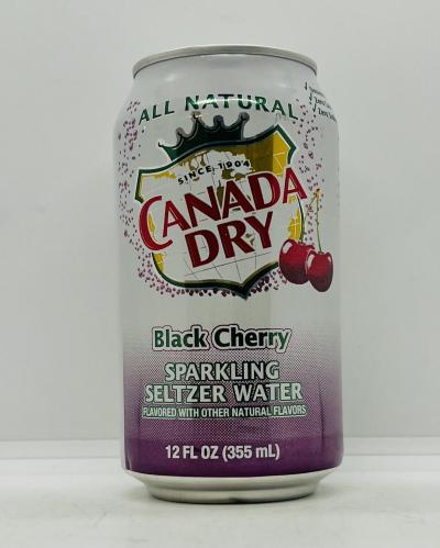 Canada Dry Black Cherry Seltzer Water 355Ml