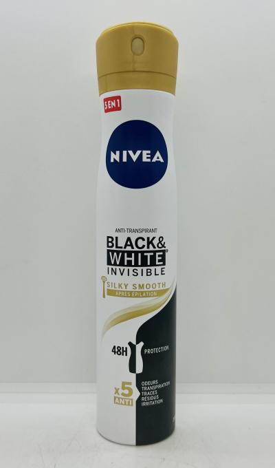 Nivea Black & White Invisible 200mL.