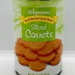 Wegmans Sliced Carrot 411g.