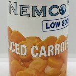 Nemco Sliced Carrots 425g.