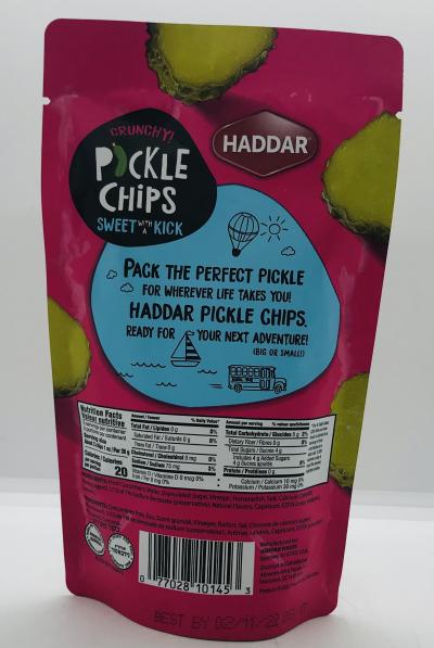 Haddar Pickle Chips Sweet with Kick 88.7ml