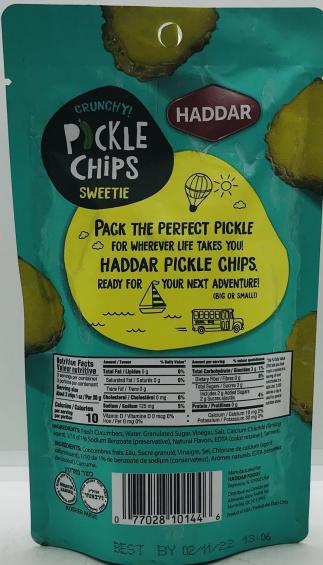 Haddar Pickle Chips Sweetie 88.7ml