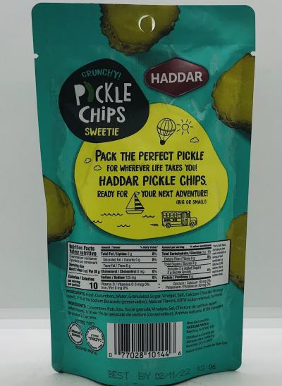 Haddar Pickle Chips Sweetie 88.7ml