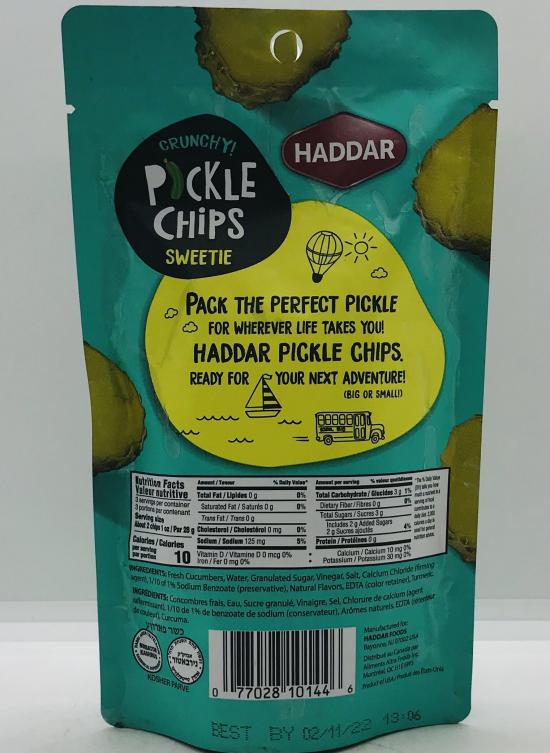 Haddar Pickle Chips Sweetie 88.7ml