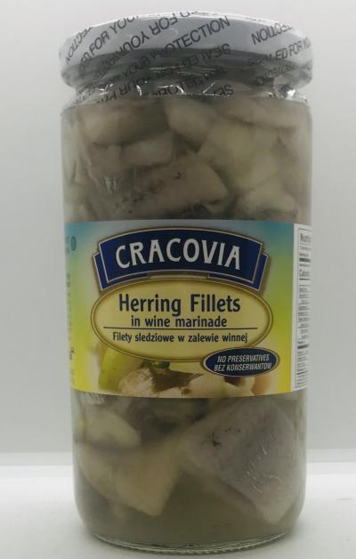 Cracovia Herring Fillets  737g