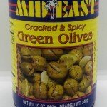 Mideast Green Olives 560g.