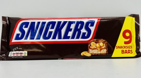 Snickers 9 Bars 320g.