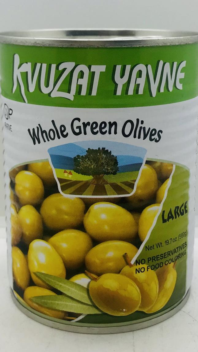 Ky Green Olives Large 560g.