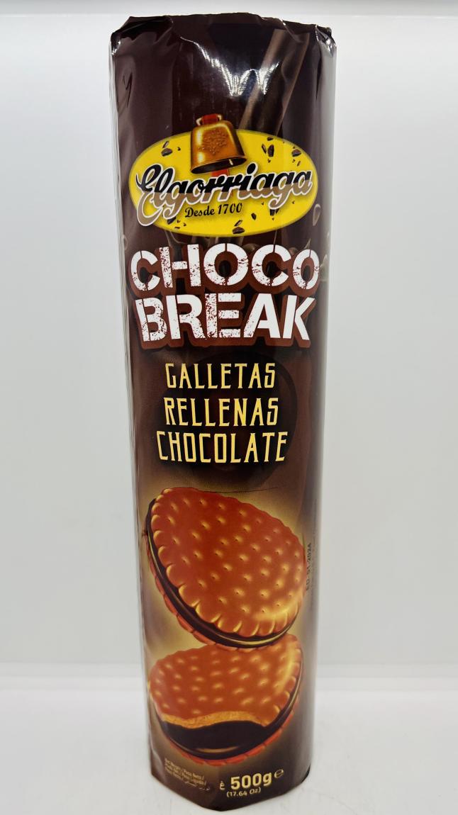 Elgorriaga Choco Break Biscuits 500g.