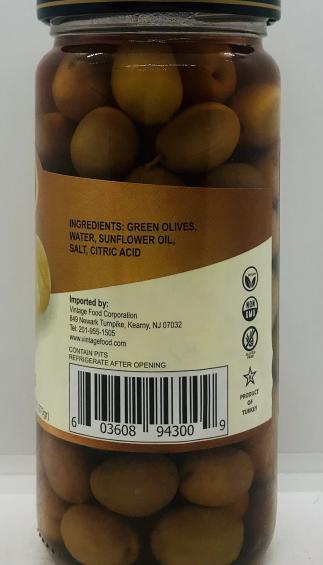 Royal Valley Scratch Green Olives 500gr.