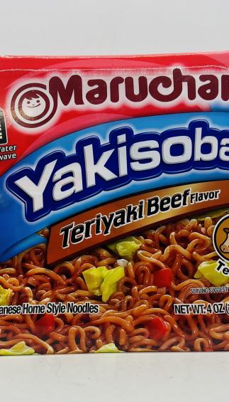 Maruchan Yakisoba Teriyaki Beef Flavor 114g.