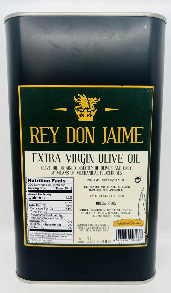 Rey Don Jaime Olive Oil 3L.