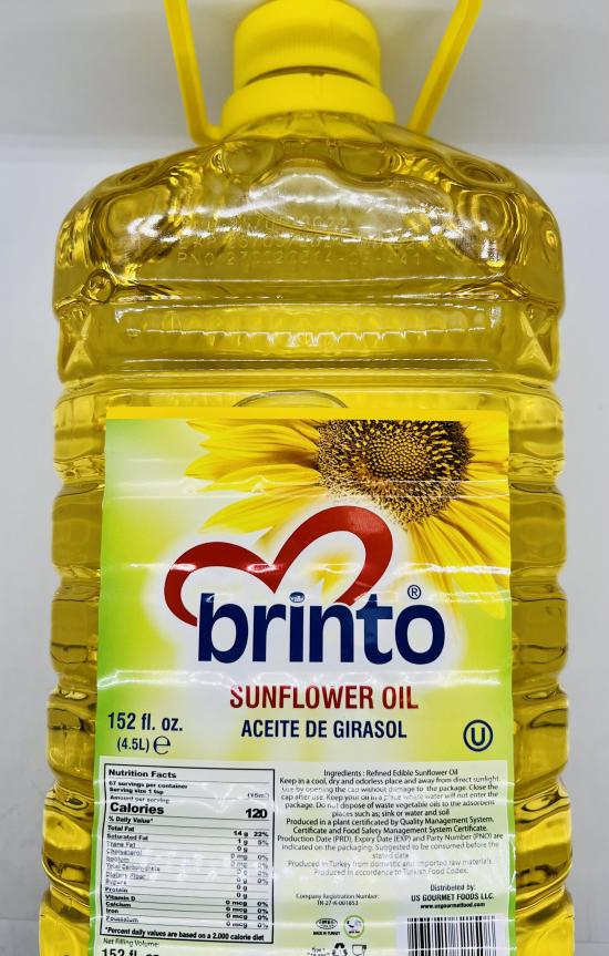 Brinto  Sunflower Oil 4500ml.