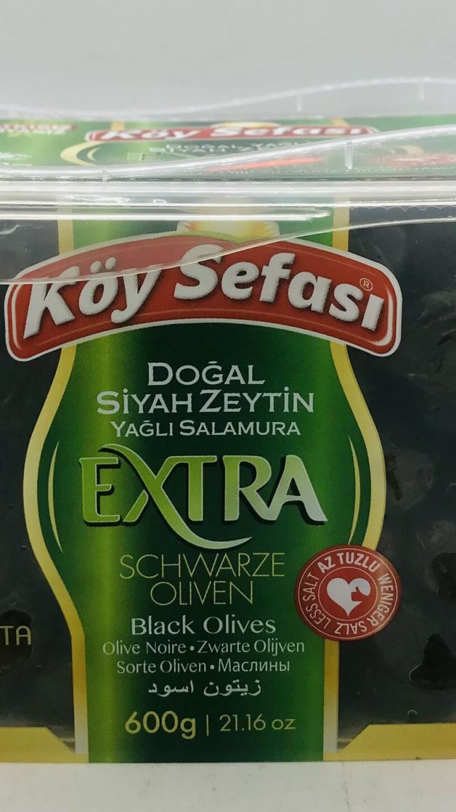 Koy Sefasi Black Olives 600g.