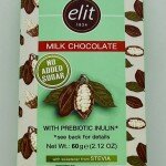 Elit Milk Chocolate w. Prebiotic Inulin 60g.