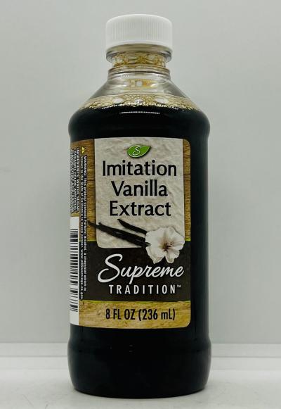 Imitation Vanilla Extract Supreme Tradition 236mL.