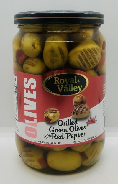 Royal Valley Green Olives 700g.