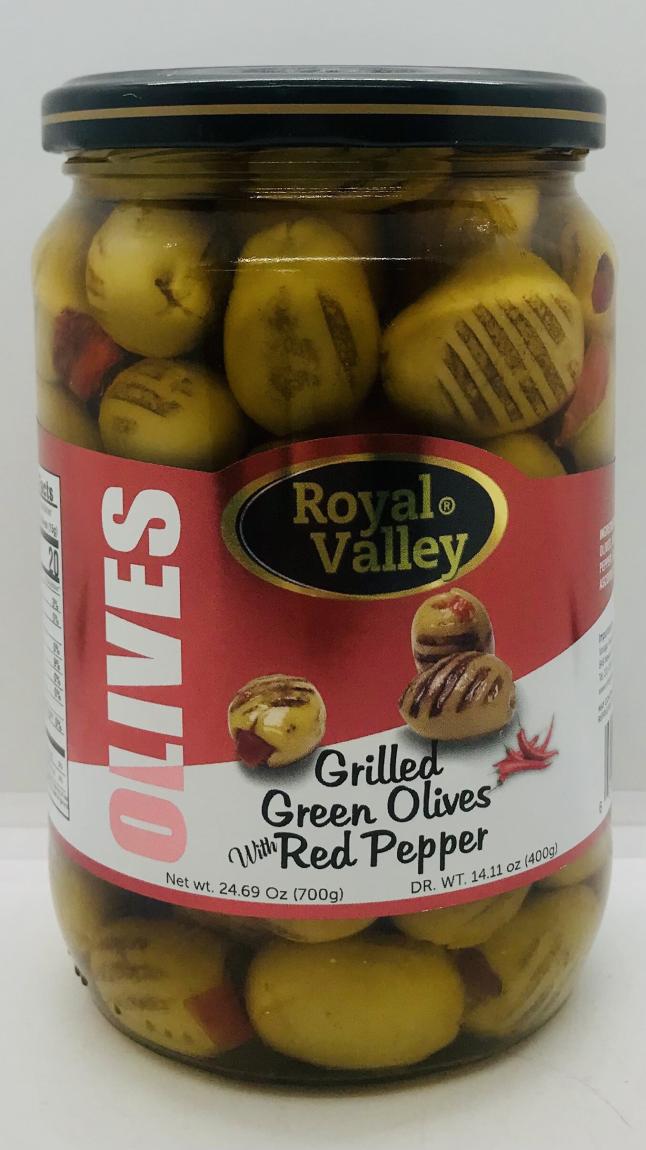 Royal Valley Green Olives 700g.