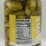 Royal Valley Grilled Green Olives Garlic 700g.