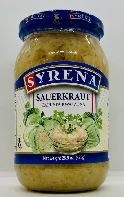 Syrena Sauerkraut 820g.