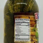 Syrena Dill Pickles w. Oak Leaves 870g.