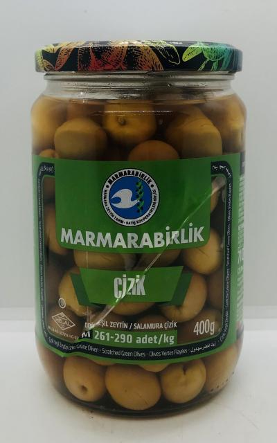 Marmarabirlik Cizik Olives M 400g.