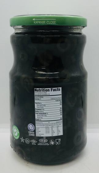 Ikram Sliced Black Olives 700g.