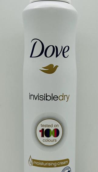 Dove Invisible Dry 100 Colours 250mL.