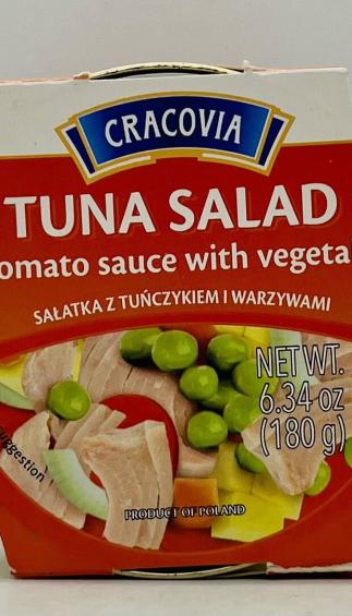 Cracovia Tuna Salad in Tomato Sauce 180g.