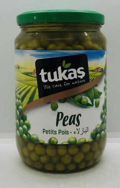 Tukas Green Peas 680g.