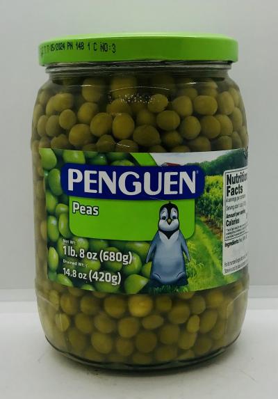 Penguen Peas 680g.