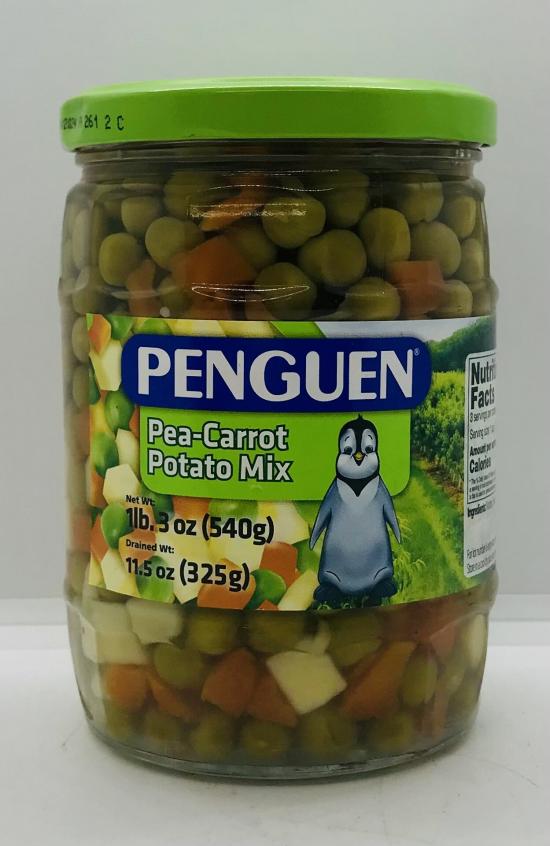 Penguen Pea-Carrot Potato Mix 540g