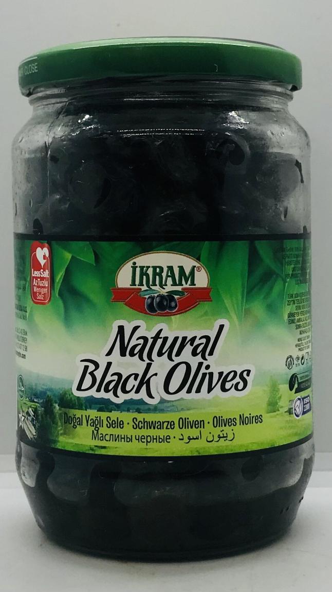 Ikram Black Olives 760g.