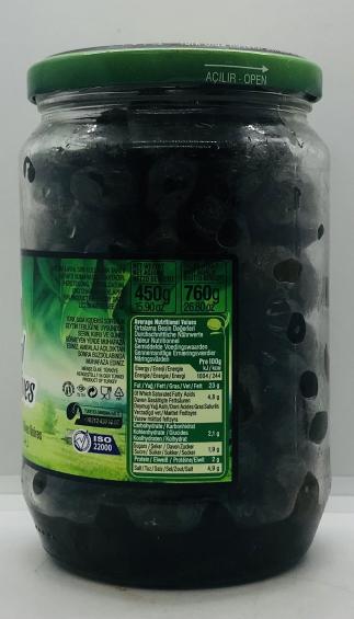 Ikram Black Olives 760g.