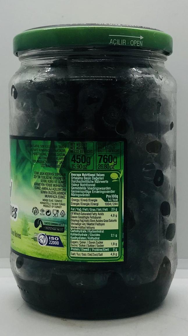 Ikram Black Olives 760g.