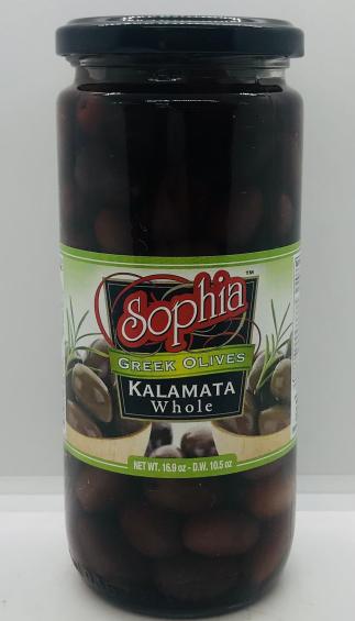 Sophia Greek Olives Kalamata 16.9 OZ