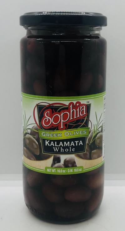 Sophia Greek Olives Kalamata 16.9 OZ