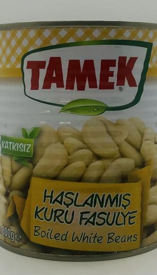 Tamek Boiled White Beans 800g.