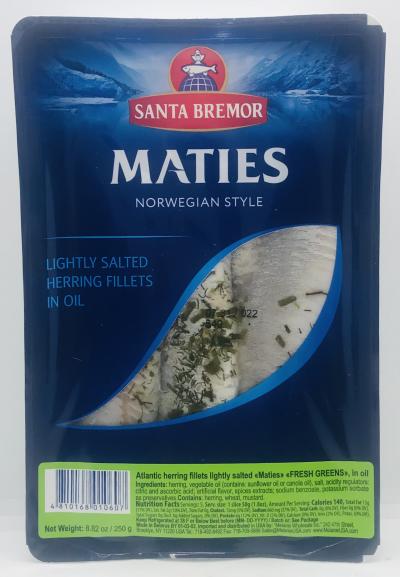 Santa Bremor Maties Fresh Greens 250g