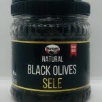 Ikram Natural Black Olives 700g.