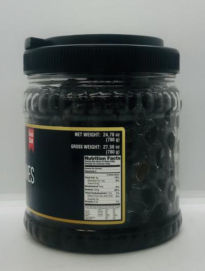 Ikram Natural Black Olives 700g.