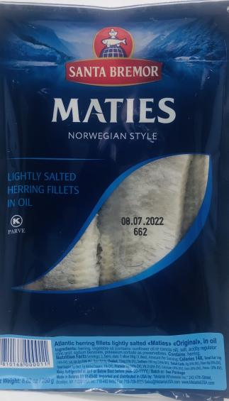 Santa Bremor Maties Herring Original 500G