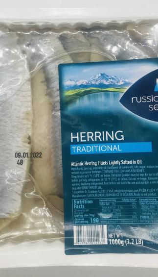 Russian Sea Herring Traditional 1000g