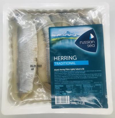 Russian Sea Herring Traditional 1000g