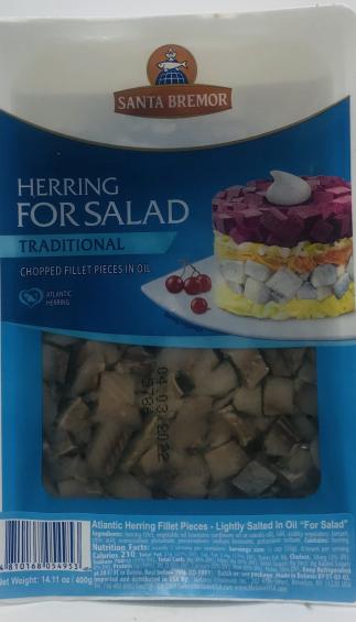 Santa Bremor Herring Traditional 400g